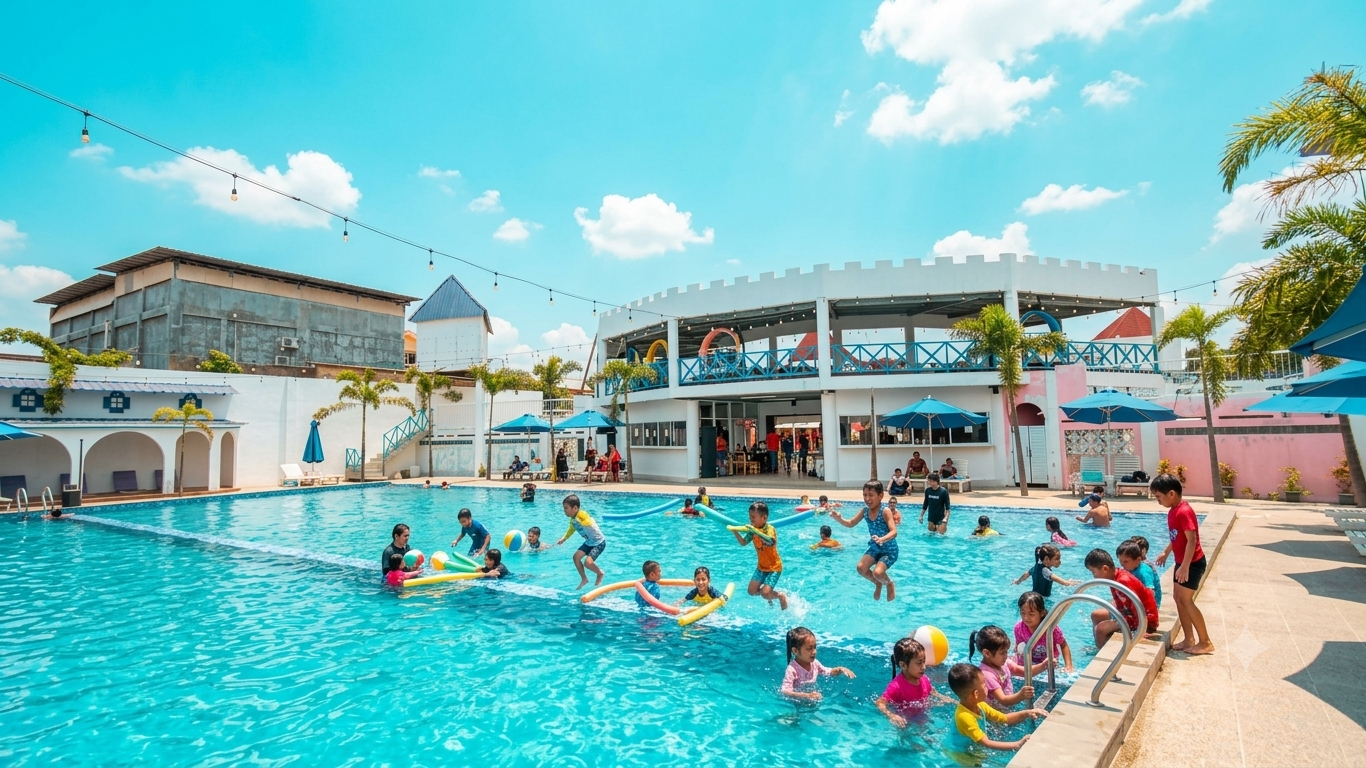 Kolam renang Tepi Pantai Djoyland